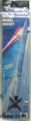 Estes Pathfinder 42 inch Flying Model Rocket, 1997 plastic model kit
